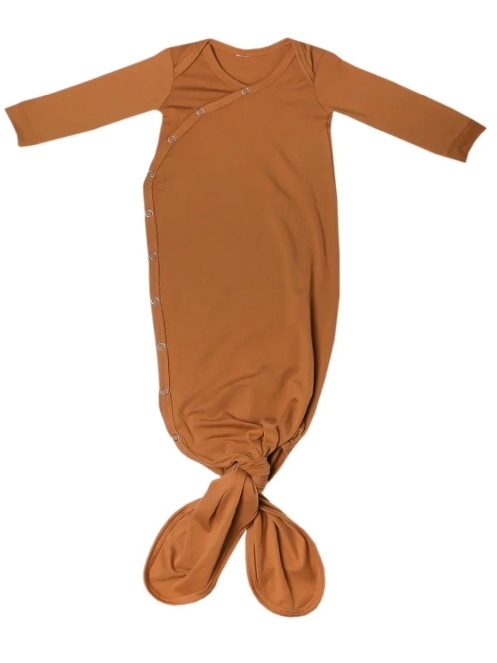 Copper Pearl - Camel Knotted Baby Gown
